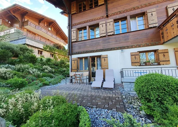 Mom - Alpine Boutique Apartments, Fagus, Terrace * Grindelwald